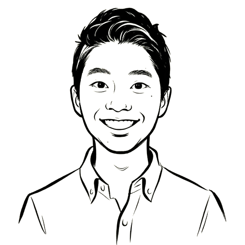 Illustrated portrait of Sungjee Yoo